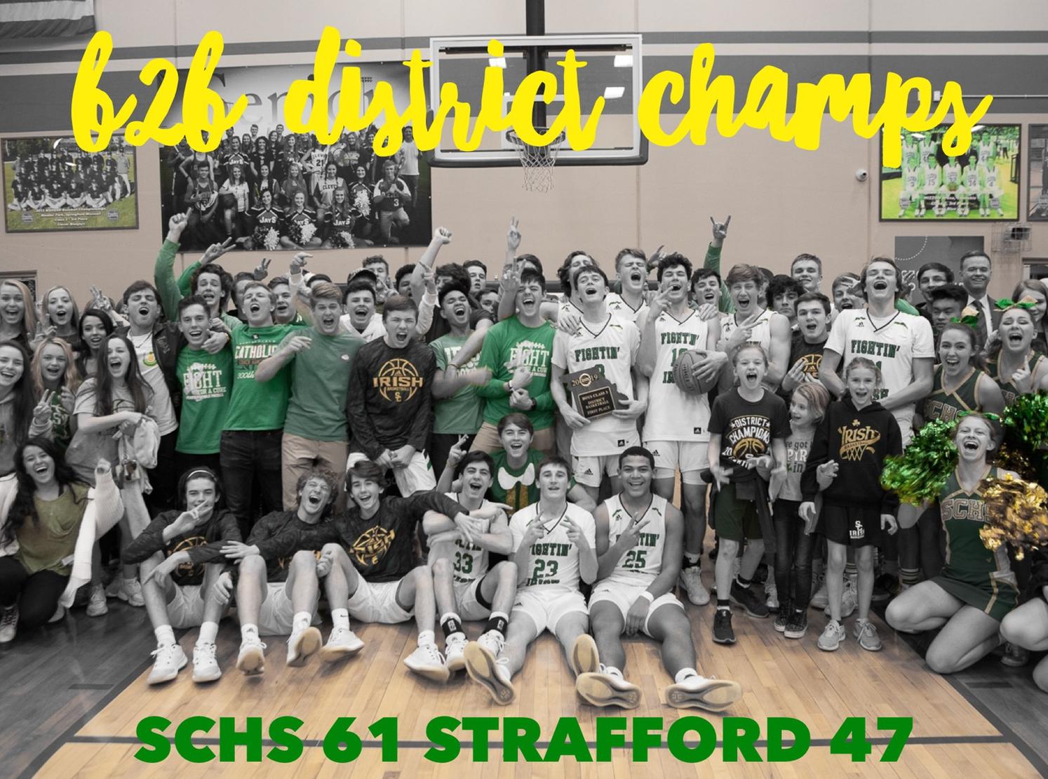 Back to Back district titles for Irish ballers
