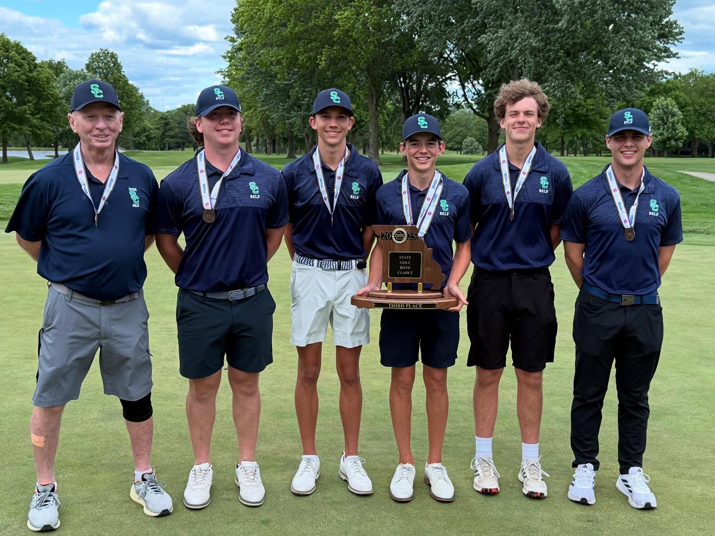 Irish Boys Golf Earn 3rd at State