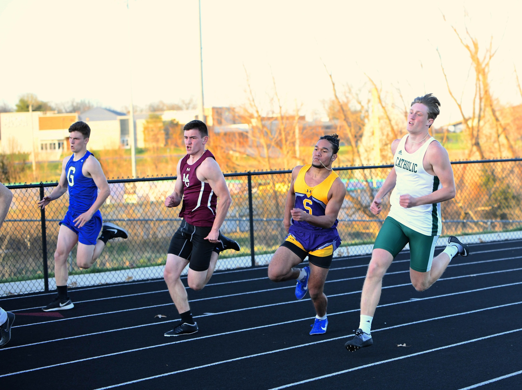 Irish shine in first track meet of the season