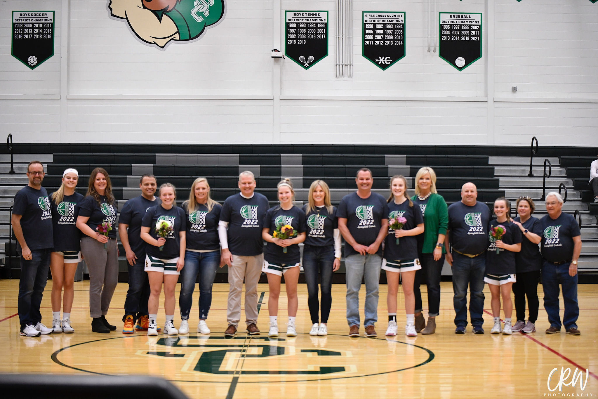 Lady Irish shine on Senior Night